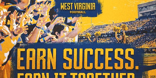 2026 West Virginia Mountaineers Football Season Tickets (Includes Tickets To All Regular Season Home Games)