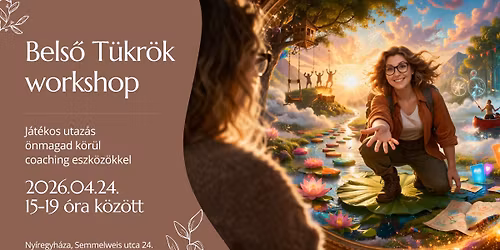 Bels\u0151 T\u00fckr\u00f6k workshop- J\u00e1t\u00e9kos utaz\u00e1s \u00f6nmagad k\u00f6r\u00fcl