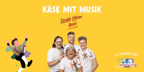 K\u00c4SE MIT MUSIK - FREDDY PFISTER BAND 2026