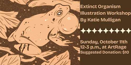  Extinct Organism Illustration Workshop by Katie Mulligan 