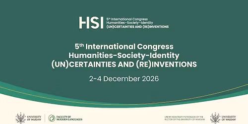 The 5th International Humanities\u2013Society\u2013Identity Congress: (Un)certainties and (Re)inventions