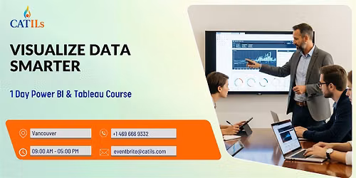 Visualize Data Smarter: 1 Day Power BI & Tableau Course in Vancouver
