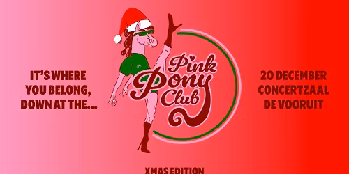 PINK PONY CLUB \ud83c\udf08 QUEER PARTY \ud83d\udc96 DE VOORUIT GENT