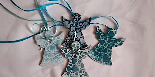Enamelled Christmas Decorations 