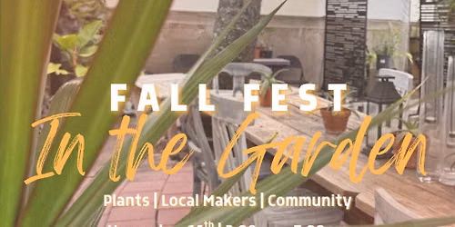 Fall Fest In the Garden