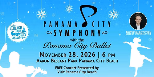 Panama City Symphony with Panama City Ballet at Beach Home for the Holidays