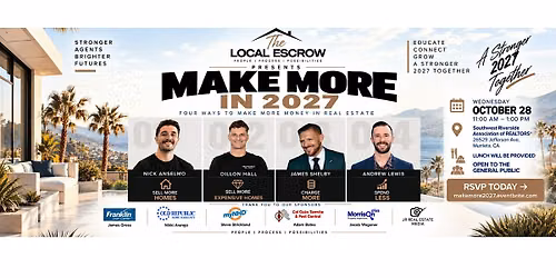 Make More in 2027