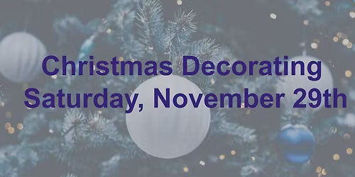 Christmas Decorating Day