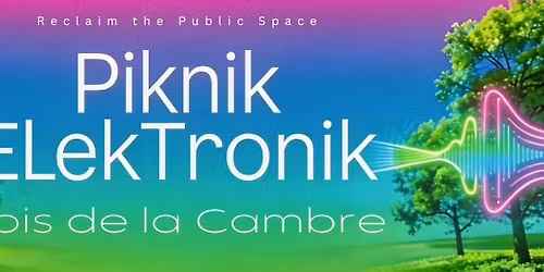 Piknik Elektronik Bois de la Cambre Free Open Air