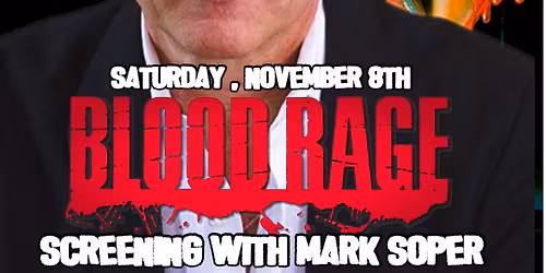 PVD Horror Presents - Blood Rage Screening with Mark Soper