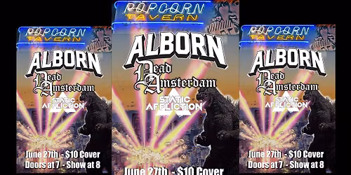 ALBORN with Dead Amsterdam & Static Affliction