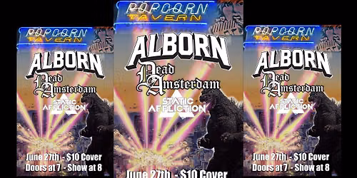 ALBORN with Dead Amsterdam & Static Affliction 