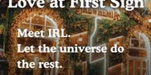 20s & 30s Single's Mixer Event with Love at First Sign