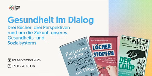 Gesundheit im Dialog: Drei B\u00fccher, drei Perspektiven