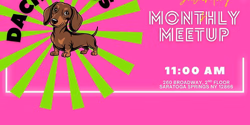 Monthly Dachsund Meet Up