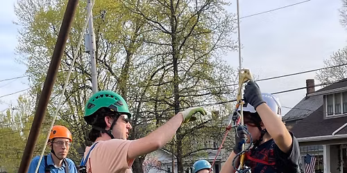 COG Knots and Vertical Practice on the Tripod