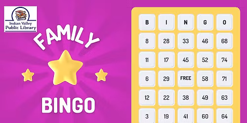 Fall Family Book Bingo (All ages)