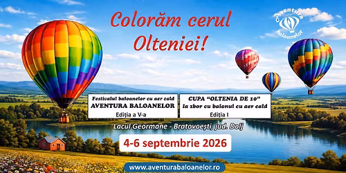 Festivalul Aventura Baloanelor, Cupa "Oltenia de 10" la zbor cu balonul