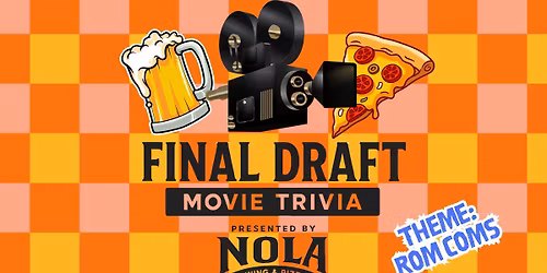 Final Draft Movie Trivia - Theme: Rom Coms