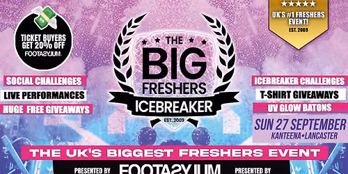 Lancaster's Official Big Freshers Icebreaker