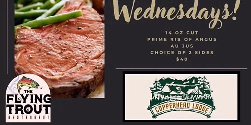 Prime Rib Wednesday 