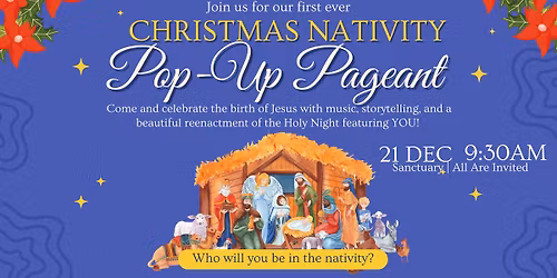 Pop-Up Christmas Pageant Worship