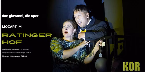 Don Giovanni im Ratinger Hof \u2014 Letzte Vorstellung 2026