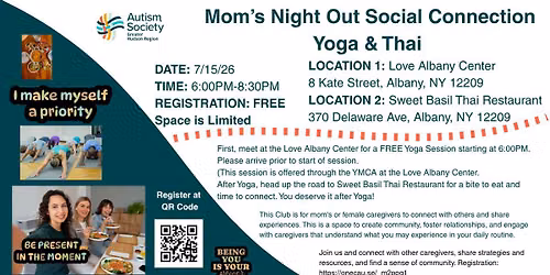 Mom\u2019s Night Out - Yoga & Thai