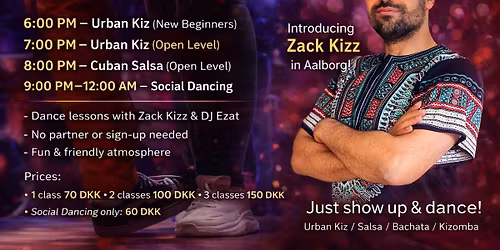 Urban Kiz & Cuban Salsa Night & Social Dancing 