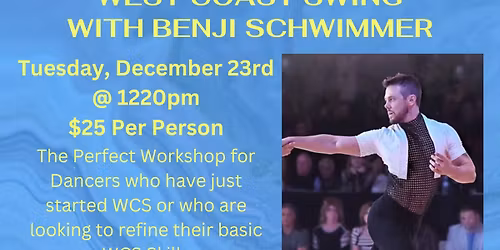 Back to Basics WCS with Benji Schwimmer