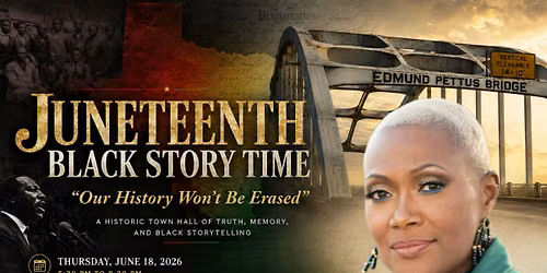 Juneteenth Black Story Time: Our History Won\u2019t Be Erased