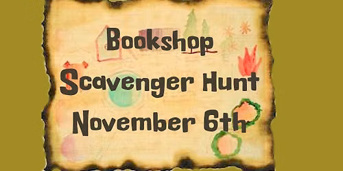 First Friday Bookshop Scavenger Hunt