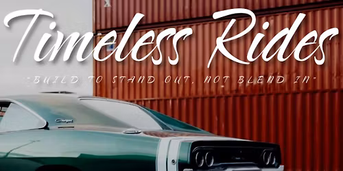 Timeless Rides Auto Show 