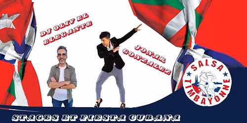 Fiesta Cubana avec DJ Oliv El elegante \/ Stages avec Jonar Gonzalez