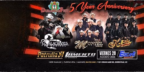 DURANGO FEST EN GREENVILLE