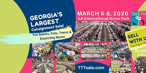 KIDS CONSIGNMENT Sale! Tykes, Tots & Teens in Conyers, GA