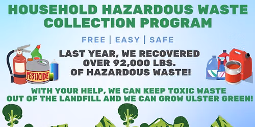 Household Hazardous Waste Drop-Off Event - Kingston