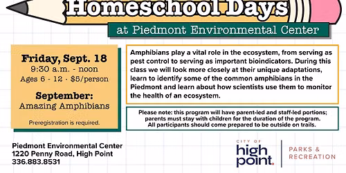 Elementary\/Middle Homeschool Days - Amazing Amphibians
