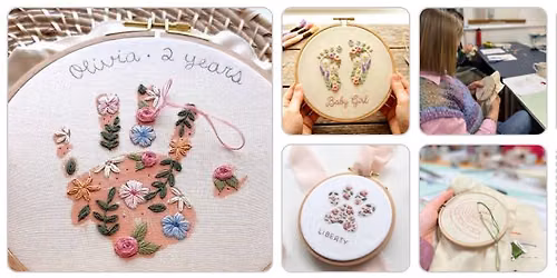 Personalised Print Hand Embroidery