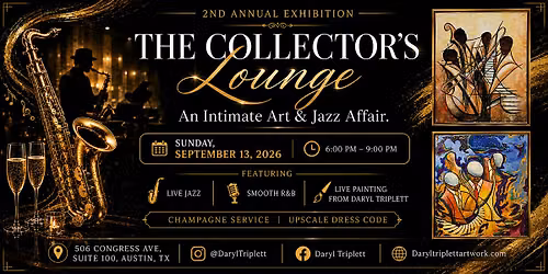 The Collector's Lounge: An Intimate Art & Jazz Affair