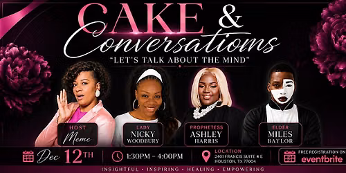 CAKE & CONVERSATION