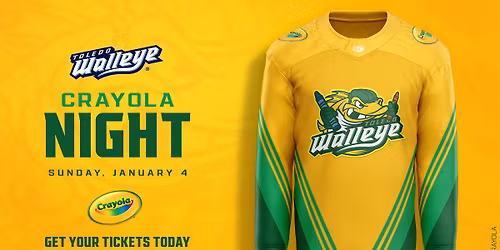 Crayola Night: Walleye vs. Bison