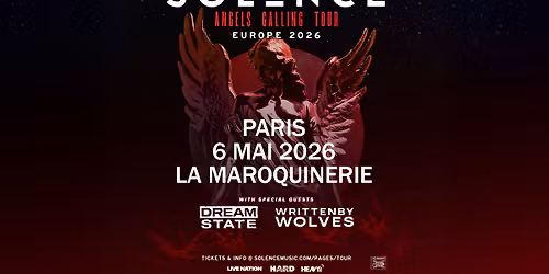 SOLENCE | La Maroquinerie, Paris - 6 mai 2026