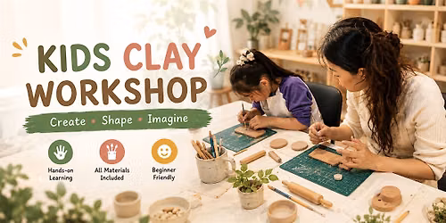 Kids Clay Workshop in Glasgow | Creative Clay for Ages 3\u201318