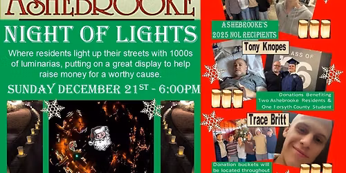 20th Annual Ashebrooke Night of Lights