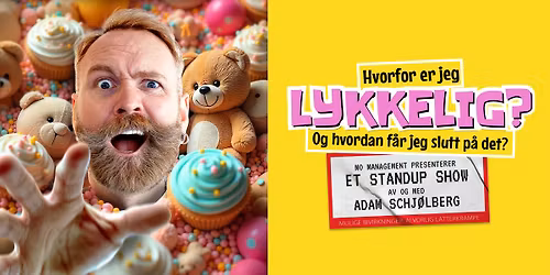 Adam Schj\u00f8lberg \/ Hvorfor er jeg lykkelig? \/\/  Teaterkaf\u00e9en p\u00e5 HT (Troms\u00f8)