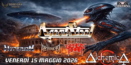 AGENT STEEL + Special Guests - Live @ Alchemica Music Club - Bologna