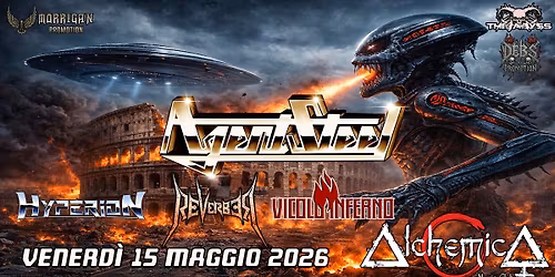 AGENT STEEL + Special Guests - Live @ Alchemica Music Club - Bologna