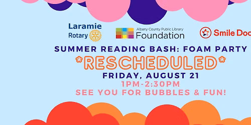 Summer Reading Bash: Foam Party!
