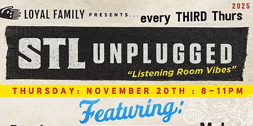 STL Unplugged ~ Vol. 4